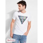 Мужская Футболка GUESS (Iridescent Logo Graphic Tee) 41904-01 True Белый