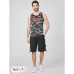 Чоловічий Танк GUESS Factory (Sonny Tank) 64184-01 Реактивний Чорний Мульті