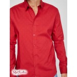Мужская Рубашка GUESS Factory (Benji Geo Shirt) 58444-01 Rugby Красный