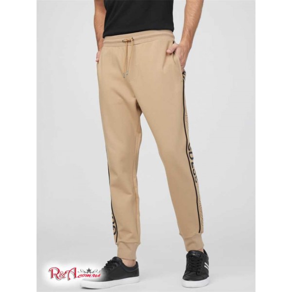 Мужские Джоггеры GUESS Factory (Dawson Logo Joggers) 58134-01 Toasted Taupe