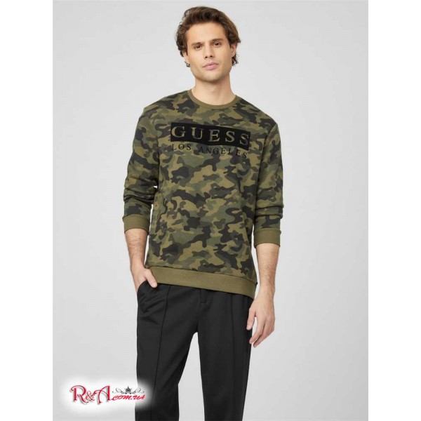 Чоловіча Футболка GUESS Factory (Greg Logo Tee) 63824-01 Camouflage