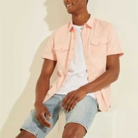 Чоловіча Сорочка (Nottingham Western Shirt) 59774-01 Рожевий Трояндаs