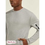 Чоловічий Світшот GUESS (Stanley Logo Sweatshirt) 64774-01 Світлий Stone Heather