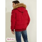 Мужская Куртка GUESS (David Puffer Jacket) 59454-01 Красный Мульти