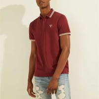 Чоловіче Поло (Sports Pique Logo Polo) 55774-01 Vino