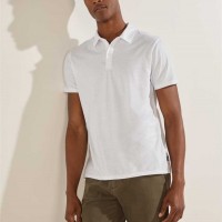 Мужское Поло (Mason Shine Polo) 59514-01 Pure Белый