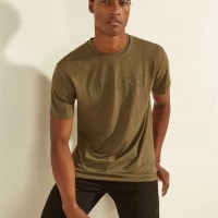 Мужская Футболка (Eco Alphy Tee) 59124-01 Оливковый Morning