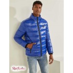 Мужская Куртка GUESS (Anthony Logo Puffer Jacket) 59784-01 Space Мульти