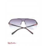 Мужские Солнцезащитные Очки GUESS Factory (Rimless Shield Sunglasses) 64064-01 Серебряный