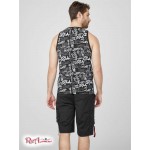 Чоловічий Танк GUESS Factory (Sonny Tank) 64184-01 Реактивний Чорний Мульті