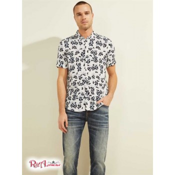 Чоловіча Сорочка (Eco Rayon Eastern Floral Shirt) 64744-01 Східна Квіткова Друк Чистого