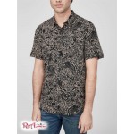 Мужская Рубашка GUESS Factory (Brian Printed Shirt) 64044-01 Реактивний Черный