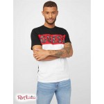 Чоловіча Футболка GUESS Factory (Lanley Logo Tee) 58465-01 Реактивний Чорний