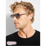 Мужские Солнцезащитные Очки GUESS (Top Bar Aviator Sunglasses) 42755-01 Золотой