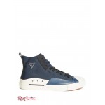 Мужские Сникерсы GUESS (Ederle High-Top Sneakers) 60165-01 Синий Мульти Fabric