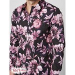 Мужская Рубашка GUESS Factory (Barry Floral Shirt) 63805-01 Jet Black Multi