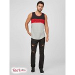 Чоловічий Танк GUESS Factory (Opal Color-Block Tank Top) 58385-01 Jet Black