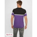 Чоловіча Футболка GUESS Factory (Kido Color-Block Tee) 58485-01 Newcastle Пурпурний