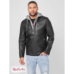 Чоловіча Куртка GUESS Factory (Kingston Moto Jacket) 53635-01 Jet Black