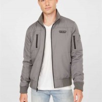 Мужская Куртка (Robert Nylon Jacket) 37095-01 Серый Steel