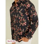 Чоловіча Сорочка GUESS (Luxe Bouquet Shirt) 59555-01 Маленькі Букети Друк