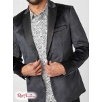 Чоловічий Блейзер GUESS Factory (Jeffri Velvet Blazer) 37245-01 Реактивний Чорний