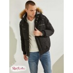 Мужская Куртка GUESS (David Puffer Jacket) 59455-01 Реактивний Черный Мульти