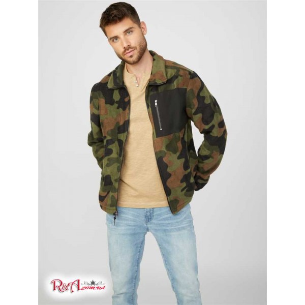 Чоловіча Куртка GUESS Factory (Lloyd Polar Fleece) 58305-01 Camouflage Чоловіча Куртка GUESS Factory (Lloyd Polar Fleece) 58305-01 Camouflage
