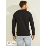 Мужской Crewneck GUESS (Rivera Waffle-Knit Crewneck) 64705-01 Реактивний Черный