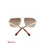 Мужские Солнцезащитные Очки GUESS (Top Bar Aviator Sunglasses) 42755-01 Золотой