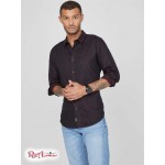 Чоловіча Сорочка GUESS Factory (Jonas Jacquard Floral Shirt) 58455-01 Реактивний Чорний Мульті