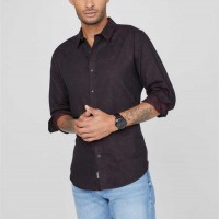 Чоловіча Сорочка (Jonas Jacquard Floral Shirt) 58455-01 Реактивний Чорний Мульті