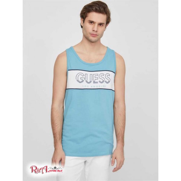 Чоловічий Танк GUESS Factory (Dickenson Tank Top) 63965-01 Waves Синій