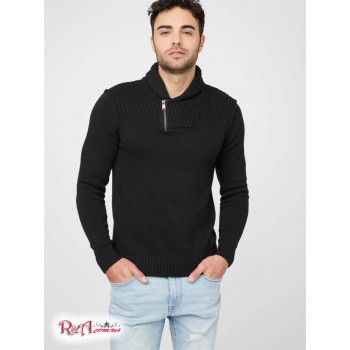 Чоловічий Светр (Caly Shawl Sweater) 58315-01 Реактивний Чорний
