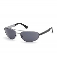 Чоловічі Сонцезахисні Окуляри (Narrow Oval Sunglasses) 64105-01 Gun