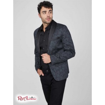 Чоловічий Блейзер (Lennox Printed Blazer) 58005-01 Jet Black