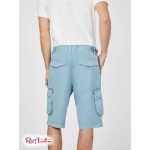 Мужские Шорты GUESS Factory (Carlin Washed Cargo Shorts) 58015-01 Синий