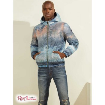 Мужская Куртка (Eco Scenic Lightweight Puffer Jacket) 64695-01 Зимние Горы