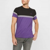 Чоловіча Футболка (Kido Color-Block Tee) 58485-01 Newcastle Пурпурний