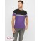Чоловіча Футболка (Kido Color-Block Tee) 58485-01 Newcastle Пурпурний