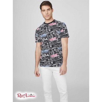 Чоловіча Футболка (Andrew Logo Tee) 58215-01 Реактивний Чорний