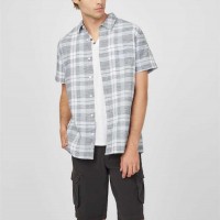Чоловіча Сорочка (Hank Plaid Shirt) 58365-01 Синій Plaid