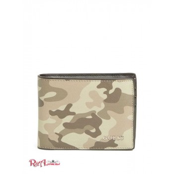 Чоловічий Гаманець (Carter Camo Bifold Wallet) 64065-01 Камуфляж