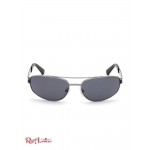 Мужские Солнцезащитные Очки GUESS Factory (Narrow Oval Sunglasses) 64105-01 Gun