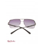 Мужские Солнцезащитные Очки GUESS Factory (Metal Navigator Sunglasses) 64085-01 Серебряный