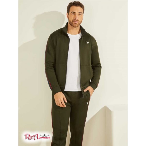 Чоловіча Куртка GUESS (Jeremy Track Jacket) 64765-01 Hunter Зелений Чоловіча Куртка GUESS (Jeremy Track Jacket) 64765-01 Hunter Зелений