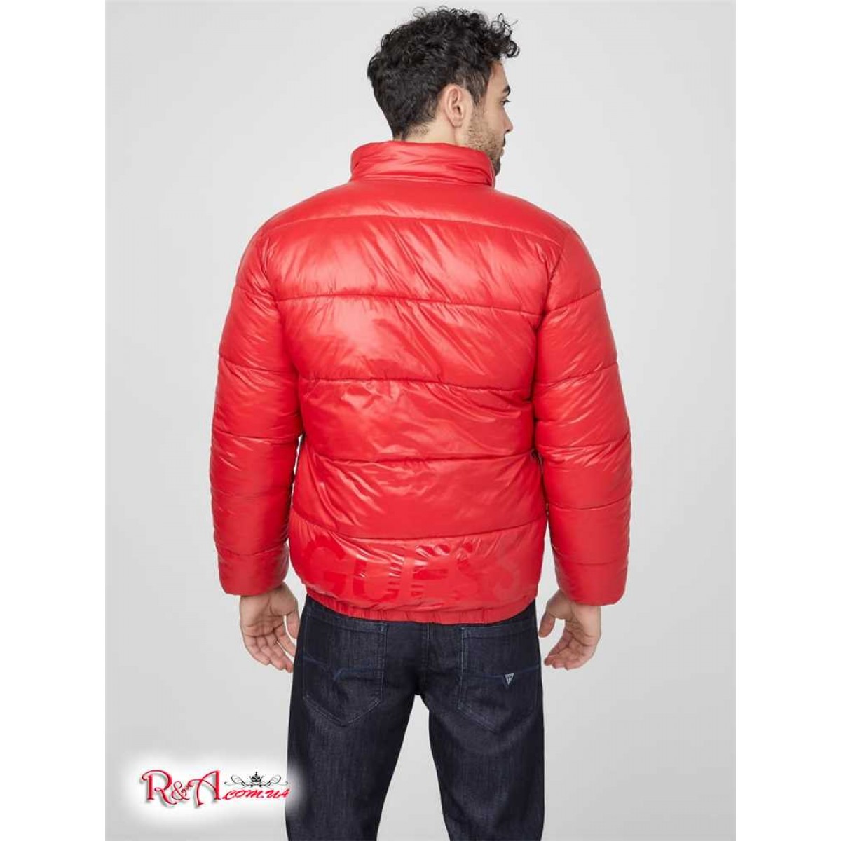 Guess reversible puffer on sale jacket