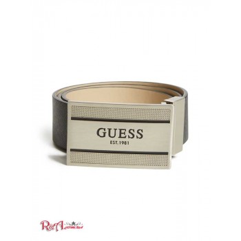 Чоловічий Ремінь (Reversible Leather Logo Belt) 64815-01 Multi