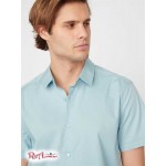 Мужская Рубашка GUESS Factory (Darrow Slim Short-Sleeve Shirt) 63835-01 Remarkable Синий