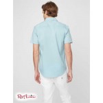 Мужская Рубашка GUESS Factory (Darrow Slim Short-Sleeve Shirt) 63835-01 Remarkable Синий